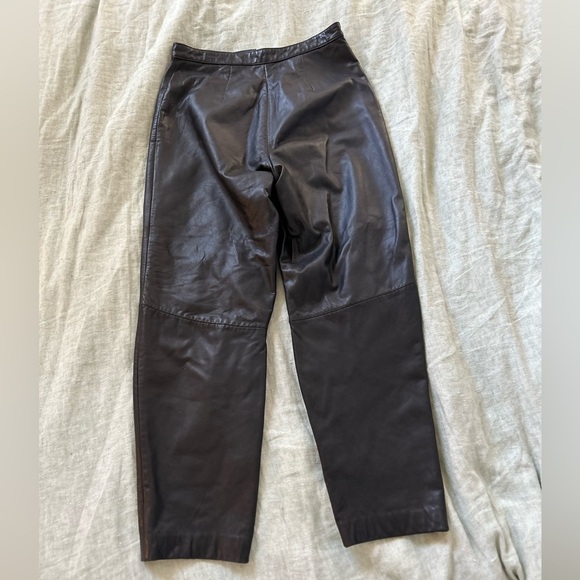 Vintage leather pants size 8 - Picture 10 of 10